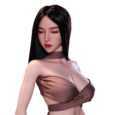 섹스 장난감 머리가 빨래기 위해 검은 쭉한 긴 머리카락, 실리콘 클램핑 섹스 인형 머리가 빨래기 위해